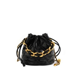 Diamond chain bucket bag F-7611