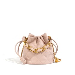 Diamond chain bucket bag F-7611