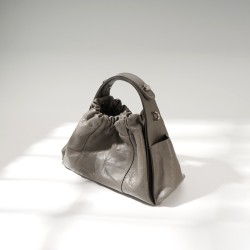 Fashionable hand-scratched handbag F-9615