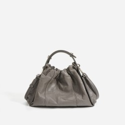 Fashionable hand-scratched handbag F-9615