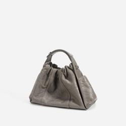 Fashionable hand-scratched handbag F-9615