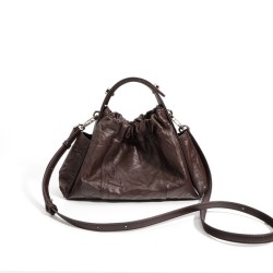 Fashionable hand-scratched handbag F-9615