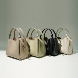 Basket soft leather handbag M7812