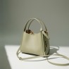 Basket soft leather handbag M7812