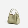 Basket soft leather handbag M7812