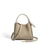 Basket soft leather handbag M7812