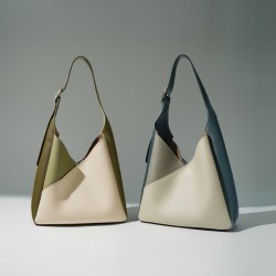 Genuine leather bucket bag M7815