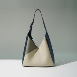 Genuine leather bucket bag M7815