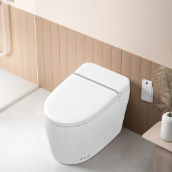 Smart Toilet Bide, Foot Sensor Open, Cleaning Nozzle, Heated Seat, Power Outage Flushing