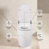 Smart Toilet, Japanese Toilet With Heated Seat And Foot Sensor Flush