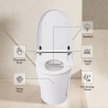 Smart Bidet Toilet, Tankless Elongated Electric Toilet with Smart Bidet, with Seat Heating, Remote Control